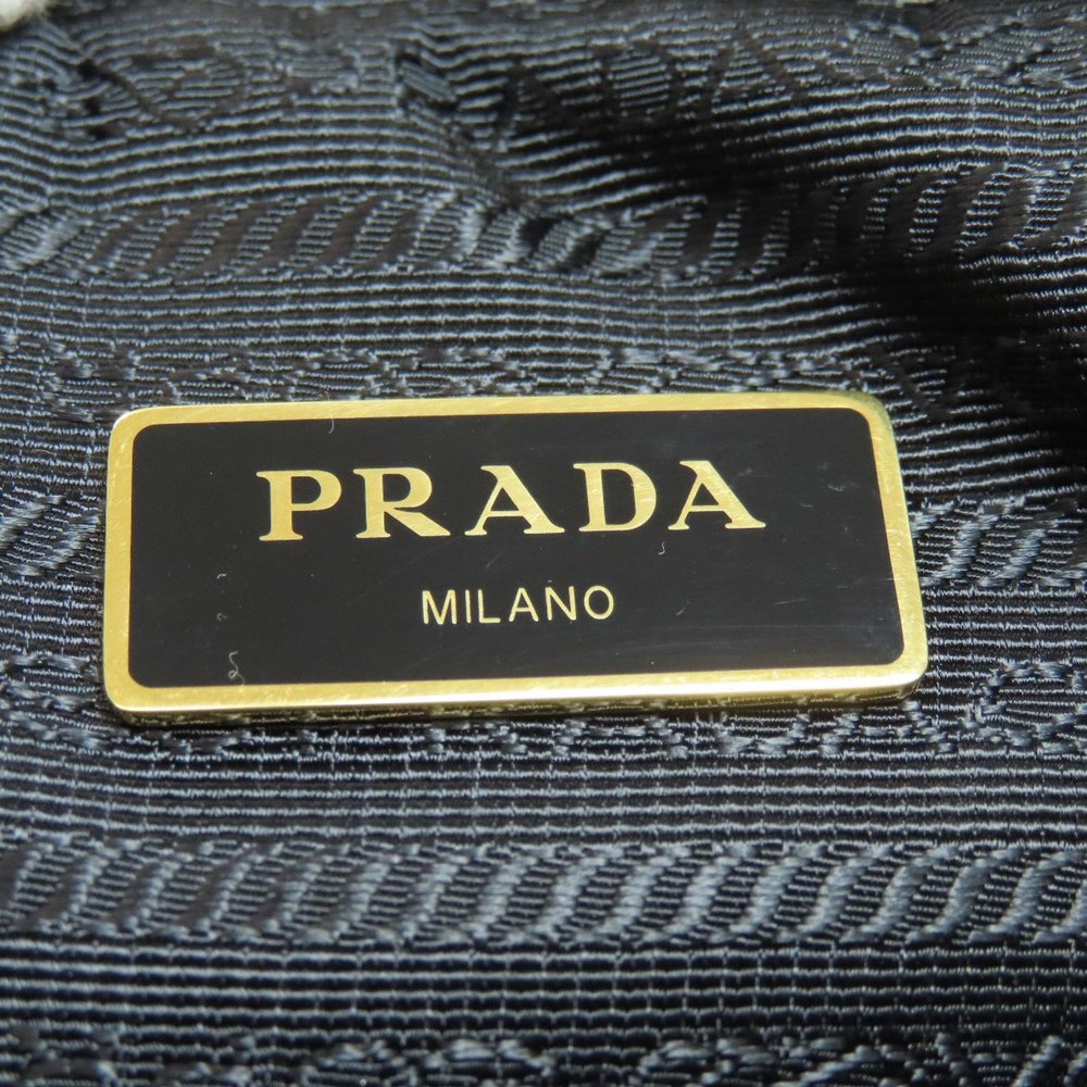 PRADA 1BH079 Camera Bag Shoulder Leather Women's - Picture 7 of 11